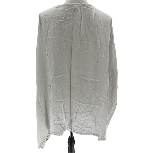 Merona Women's Lightweight Embroided Boho Swim Coverup Size Medium M - Picture 3 of 10